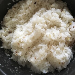 雑穀米ご飯の炊き方